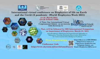 UT Institute of Biochemistry and Biophysics Hosts International Virtual Conference on Biophysics of Life on Earth and the Covid-19 Pandemic