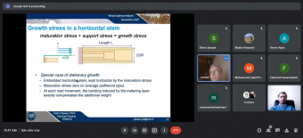 Co-teaching of &quot; Wood Science&quot; class by a professor from Institute Pascal- France at UTCAN