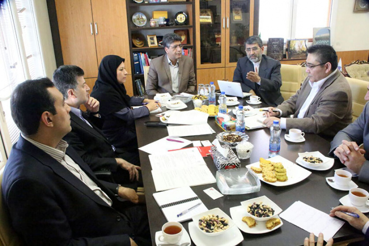 Prof. SANO Tosei from Ryukoku University , Japan met with Prof. Ghahrmani, Vice President for International Affairs, University of Tehran
