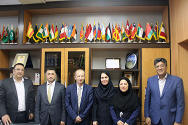 Rector of French University Foundation in Armenia visited University of Tehran