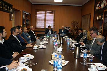 A high ranking delegation from Sweden met with Vice President for International Affairs