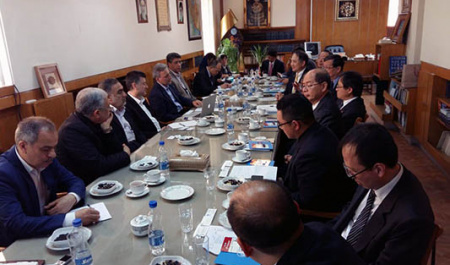The Taiwanese High Ranking Delegation led by Deputy Minister of Economic Affairs Paid a Visit to the University of Tehran