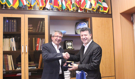Director of International Affairs, University of Cologne, Germany met with Vice-President for International Affairs