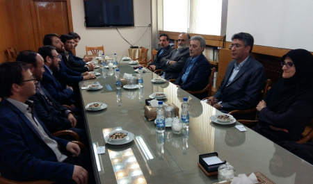 President of Ibn-e Sina University of Afghanistan met with President of University of Tehran