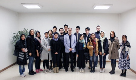 The University of Hong Kong students visited Alborz Campus, University of Tehran