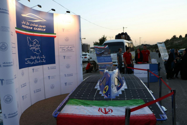پردیس کیش دانشگاه تهران، خط پایان غزال ۳