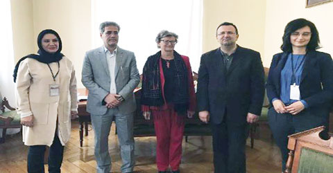 گسترش همکاریهای مشترک دانشگاه تهران و دانشگاه یاگولونیا کراکوف لهستان