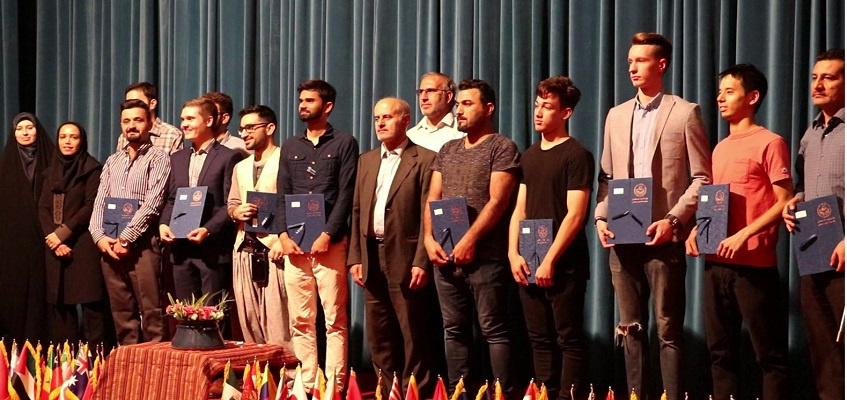 جشن پایان دوره فارسیآموزان مرکز بینالمللی آموزش زبان فارسی دانشگاه تهران