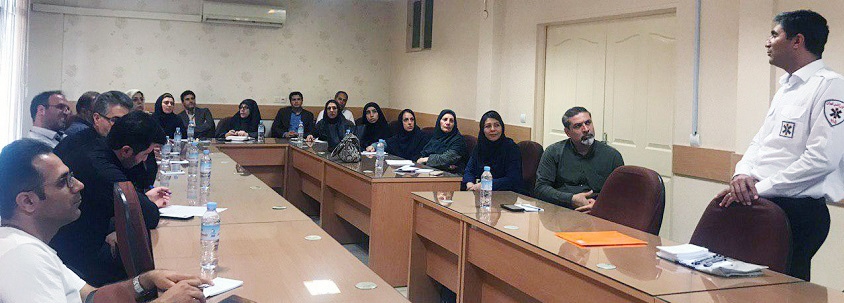 برگزاری دوره آموزشی عمومی کمکهای اولیه و فوریتهای پزشکی - امدادی در دانشگاه تهران