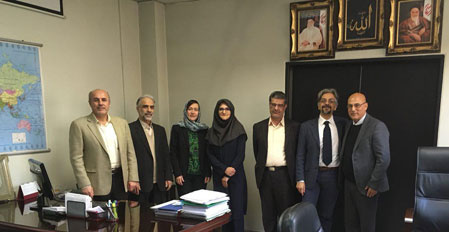 بازدید هیات دانشگاهی ایتالیا از دانشکده حقوق و علوم سیاسی