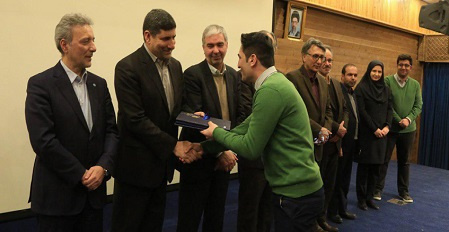 تقدیر از برگزیدگان دانشگاه تهران در دهمین جشنواره ملی حرکت