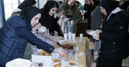 جشنواره غذا در دانشگاه تهران برگزار شد